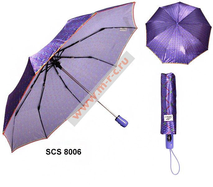 зонт автомат клетка атлас sponsa