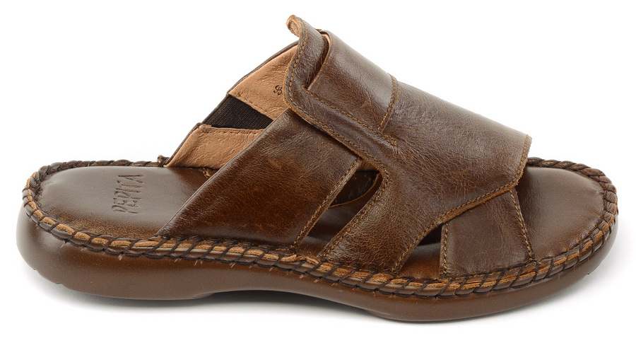 мужские шлепанцы  натуральная кожа pepita испания