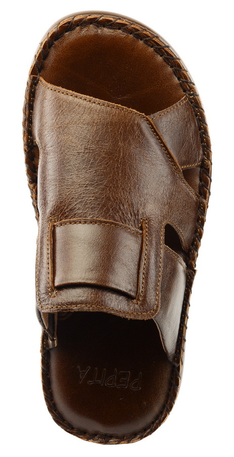 мужские шлепанцы  натуральная кожа pepita испания