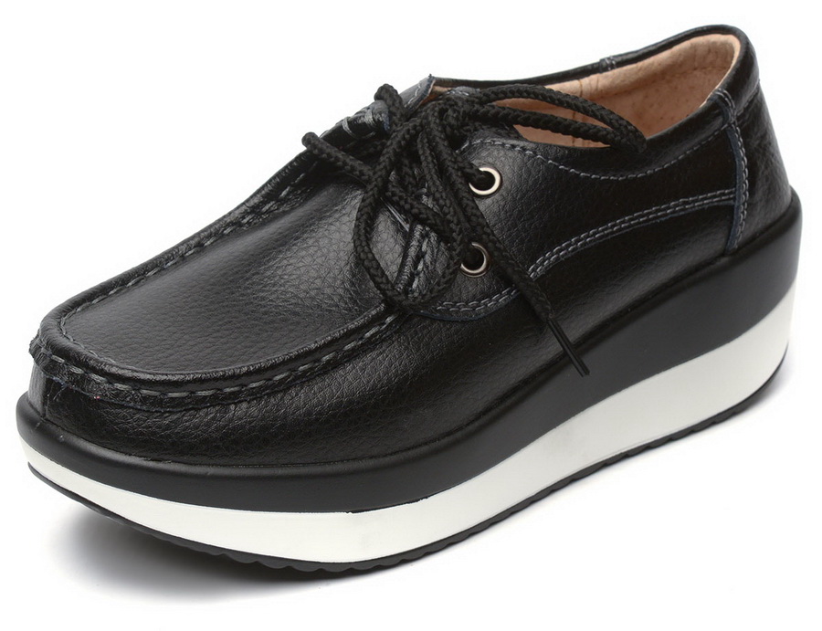 женские мокасины на танкетке натуральная кожа binifoot/bnf тайвань