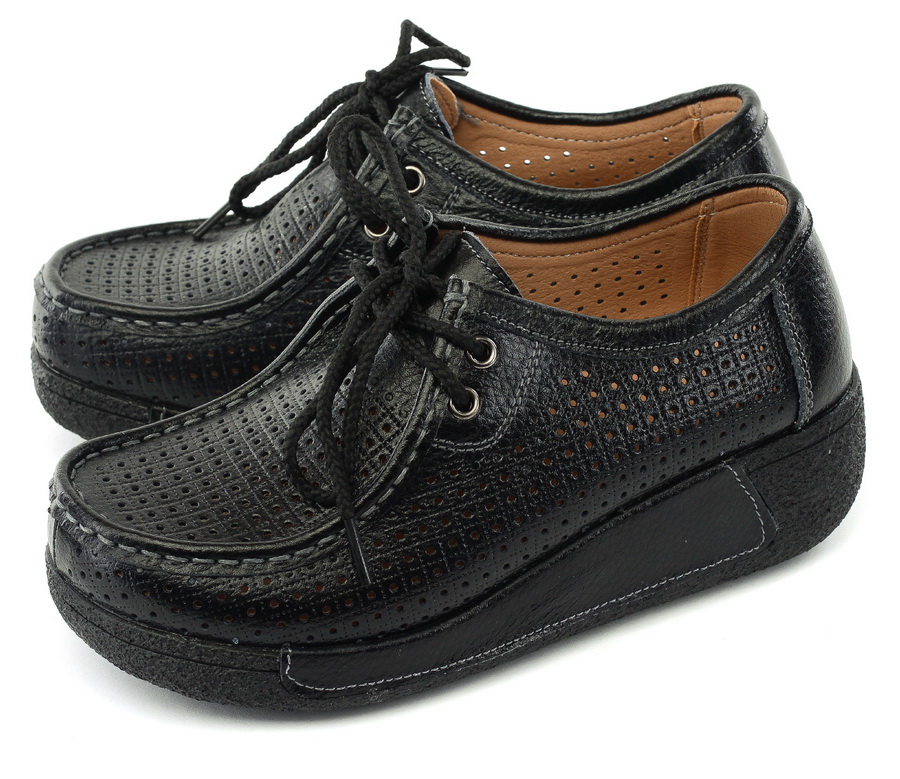 женские мокасины на танкетке натуральная кожа binifoot/bnf тайвань