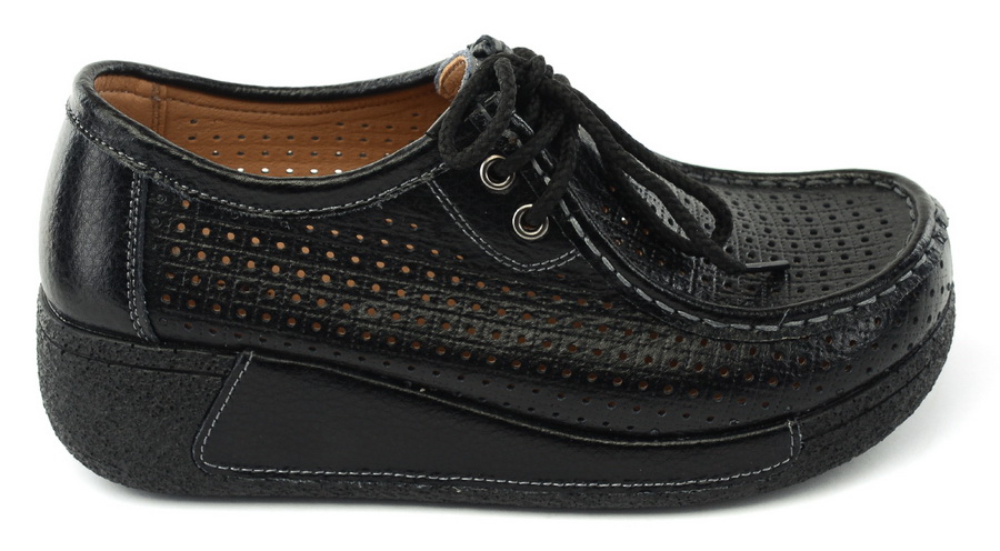 женские мокасины на танкетке натуральная кожа binifoot/bnf тайвань