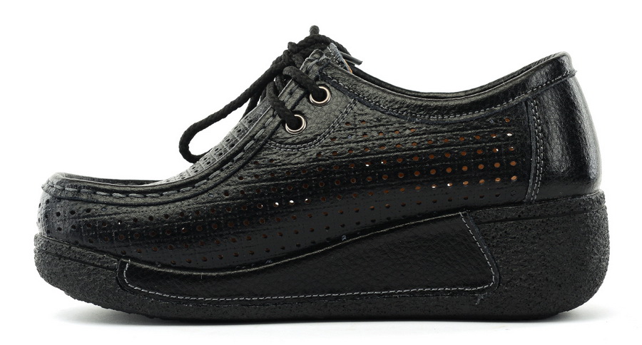 женские мокасины на танкетке натуральная кожа binifoot/bnf тайвань