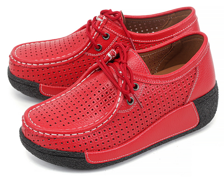 женские мокасины на танкетке натуральная кожа binifoot/bnf тайвань