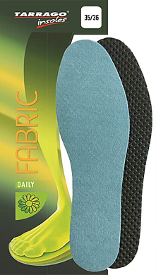 tarrago стельки микрофибра/латекс по размерам