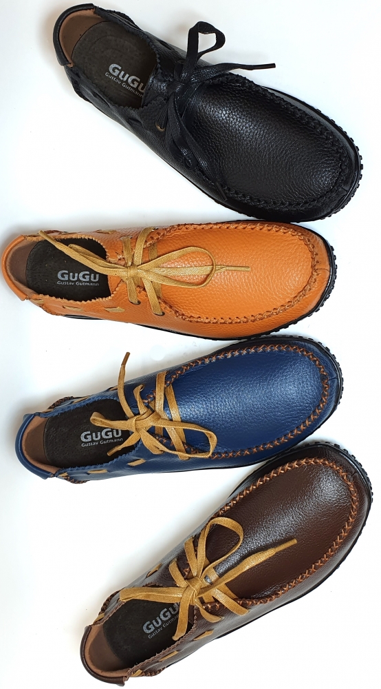 мужские полуботинки натуральная кожа gugu германия