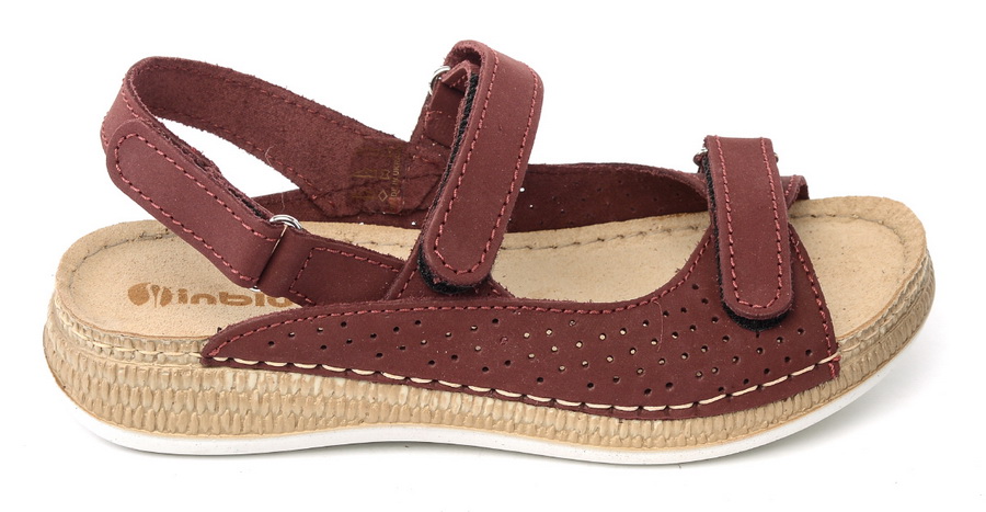 женские босоножки натуральная кожа inblu