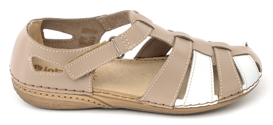 женские босоножки натуральная кожа inblu