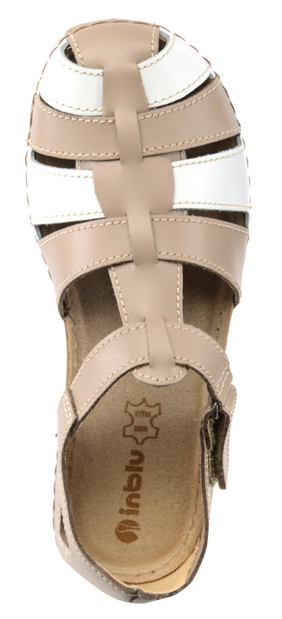 женские босоножки натуральная кожа inblu