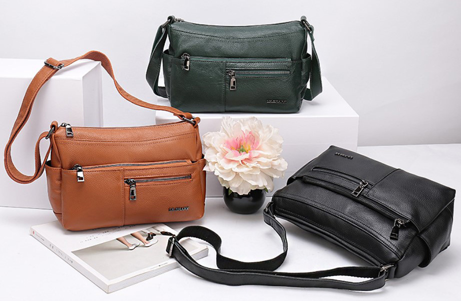 женская сумка натуральная кожа гонконг