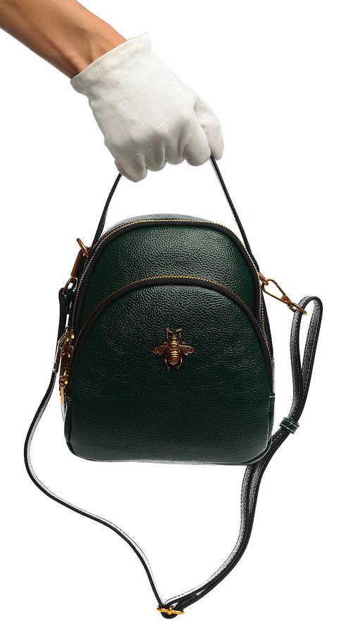 женский рюкзак натуральная кожа kiki lok корея