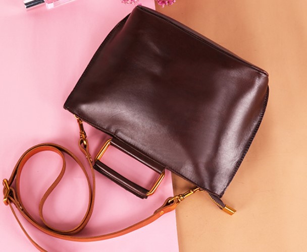 женская сумка натуральная кожа корея