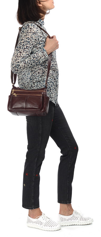 женская сумка натуральная кожа гонконг