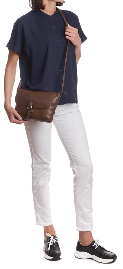 женская сумка натуральная кожа kiki lok корея