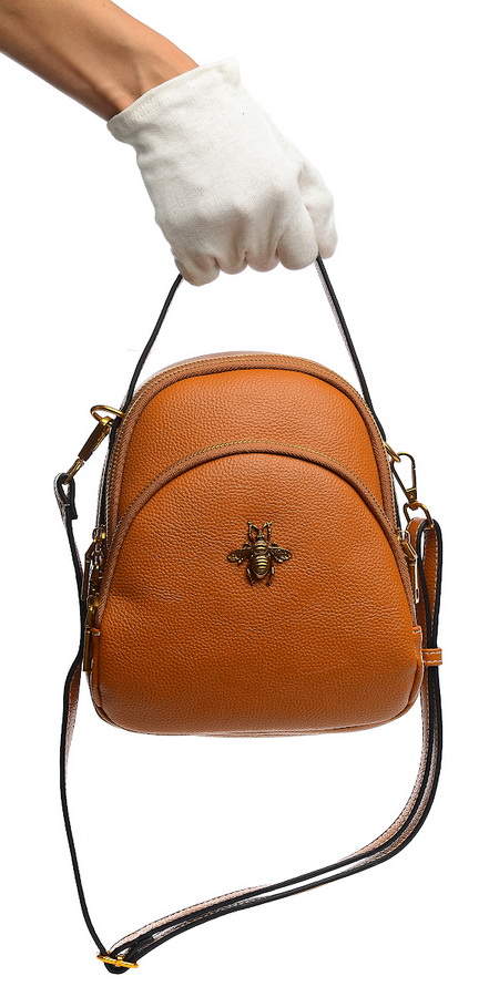 женский рюкзак натуральная кожа kiki lok корея