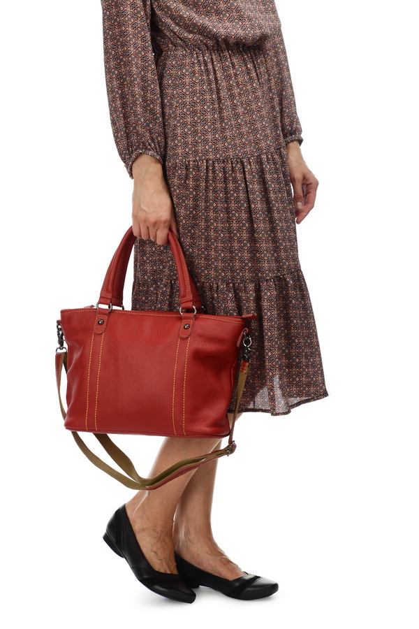 женская сумка натуральная кожа корея