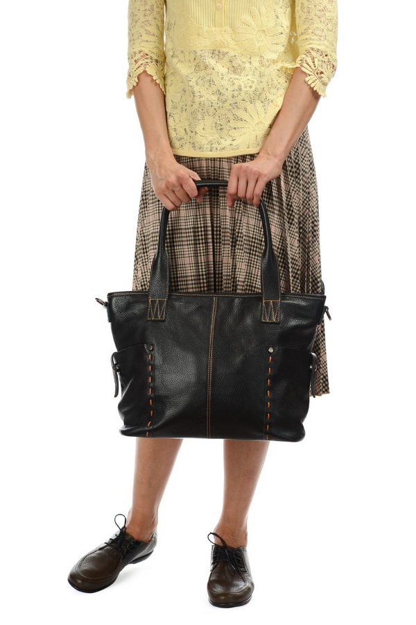 женская сумка натуральная кожа корея