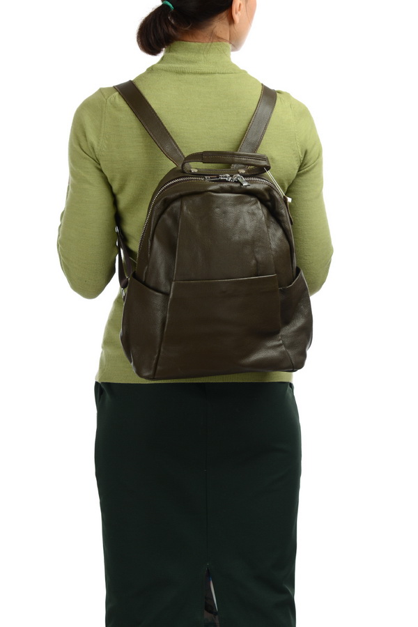 женский рюкзак натуральная кожа корея