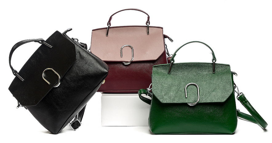 женская сумка натуральная кожа гонконг