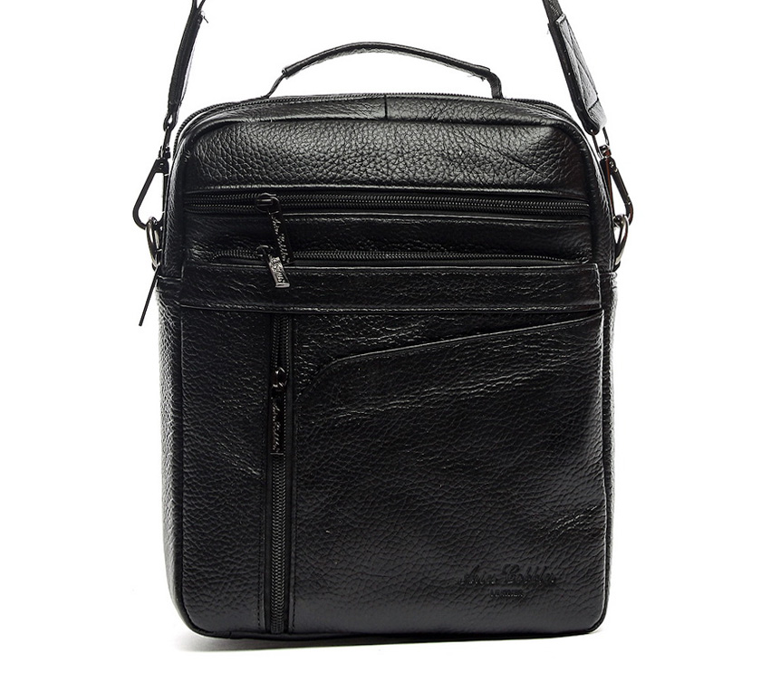 мужская сумка натуральная кожа корея