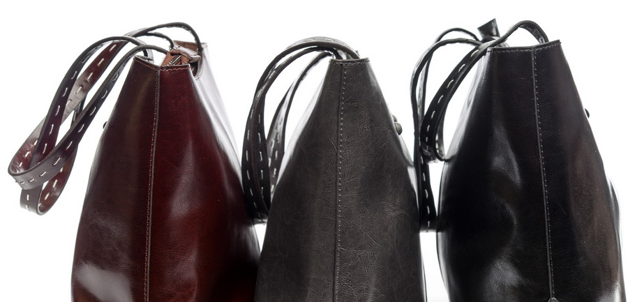 женская сумка натуральная кожа kiki lok корея