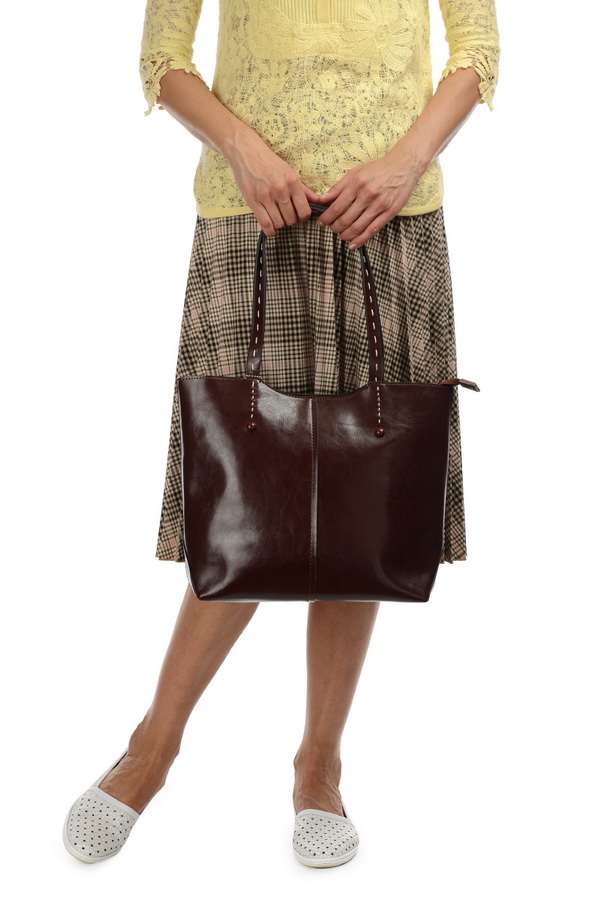 женская сумка натуральная кожа kiki lok корея