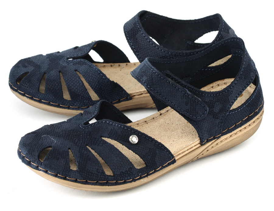 женские босоножки натуральная кожа inblu 