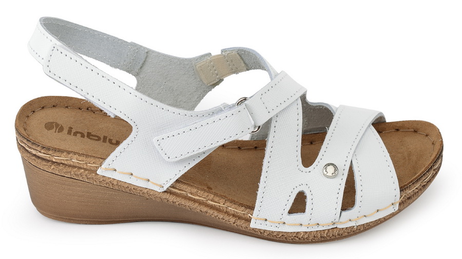 женские босоножки натуральная кожа inblu