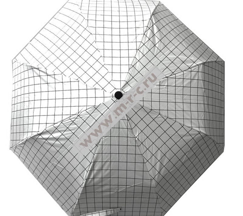 зонт механический облегченный клетка universal