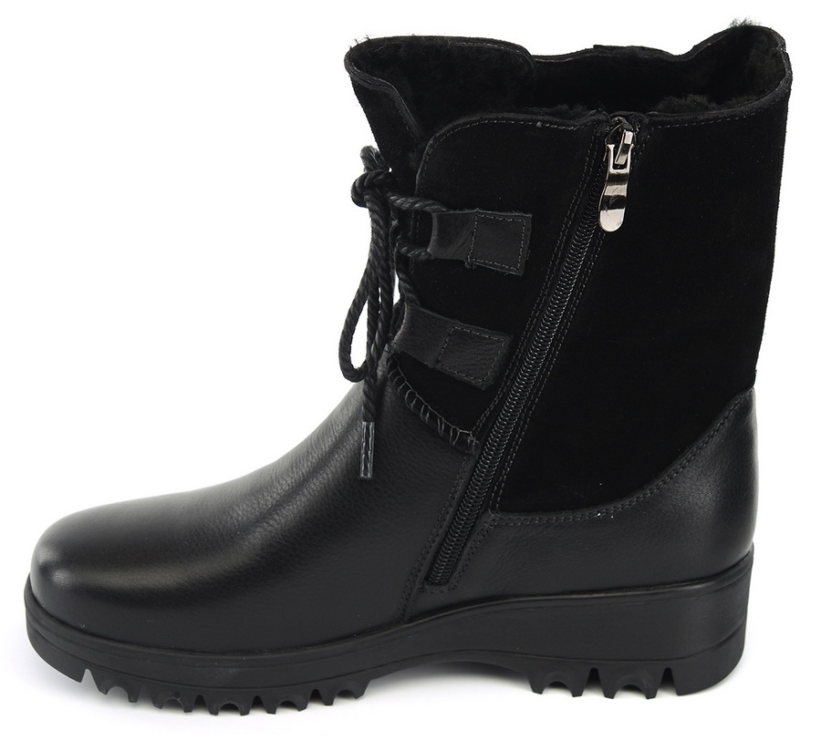 женские сапоги натуральная кожа+замша/ натуральный мех gugu германия