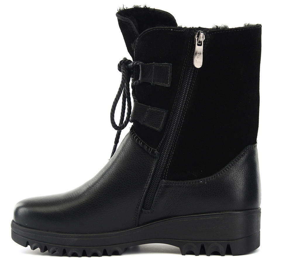 женские сапоги натуральная кожа+замша/ натуральный мех gugu германия