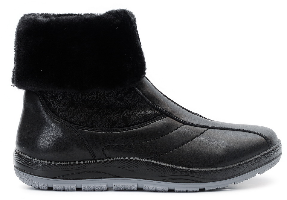 женские ботинки экокожа/шерсть алми россия