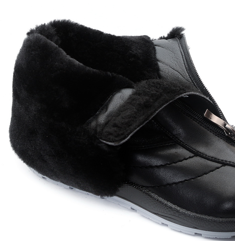 женские ботинки экокожа/шерсть алми россия