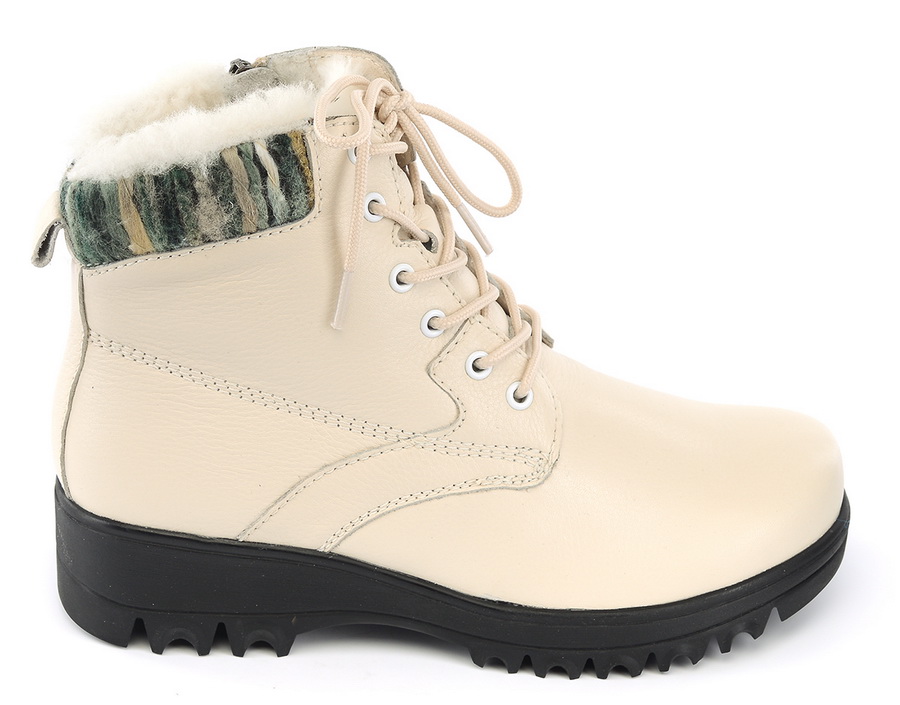 женские ботинки натуральная кожа/ натуральный мех gugu германия