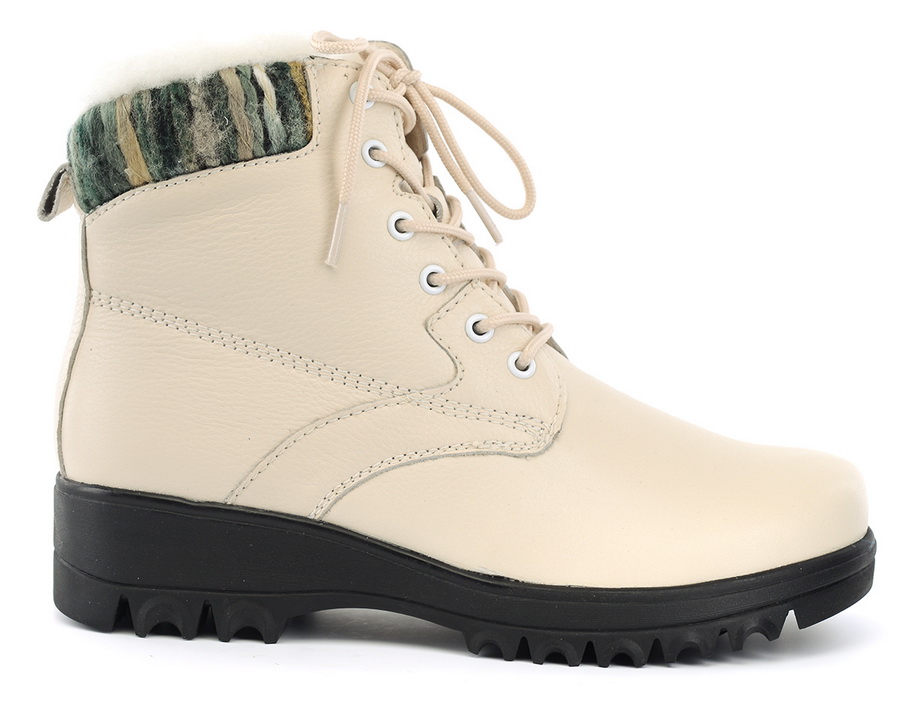 женские ботинки натуральная кожа/ натуральный мех gugu германия