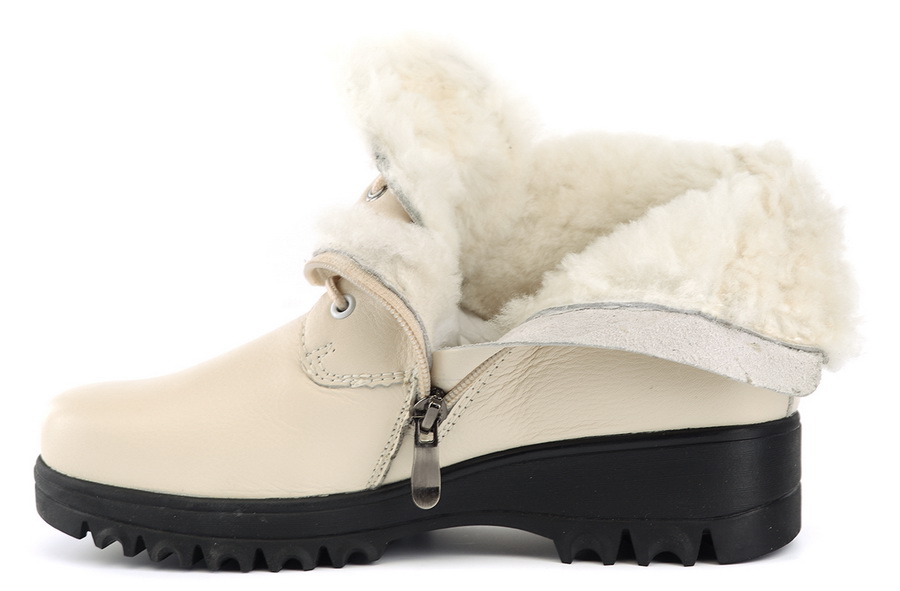 женские ботинки натуральная кожа/ натуральный мех gugu германия