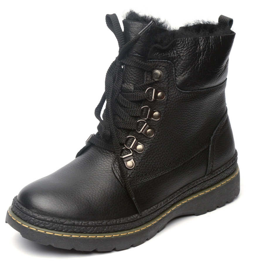 женские ботинки натуральная кожа+дубленка/ натуральный мех gugu германия