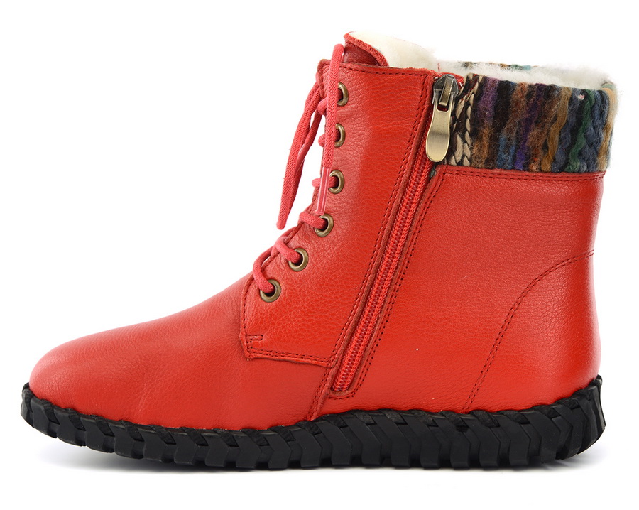 женские ботинки натуральная кожа натуральный мех gugu германия