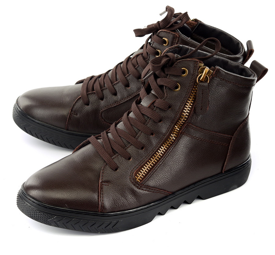 мужские ботинки натуральная кожа / шерсть gugu германия
