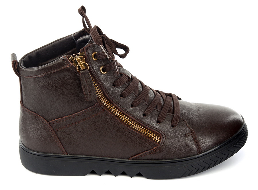 мужские ботинки натуральная кожа / шерсть gugu германия