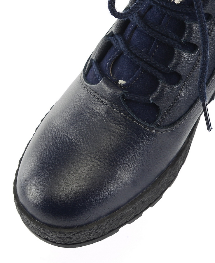 женские ботинки натуральная кожа натуральный мех gugu германия