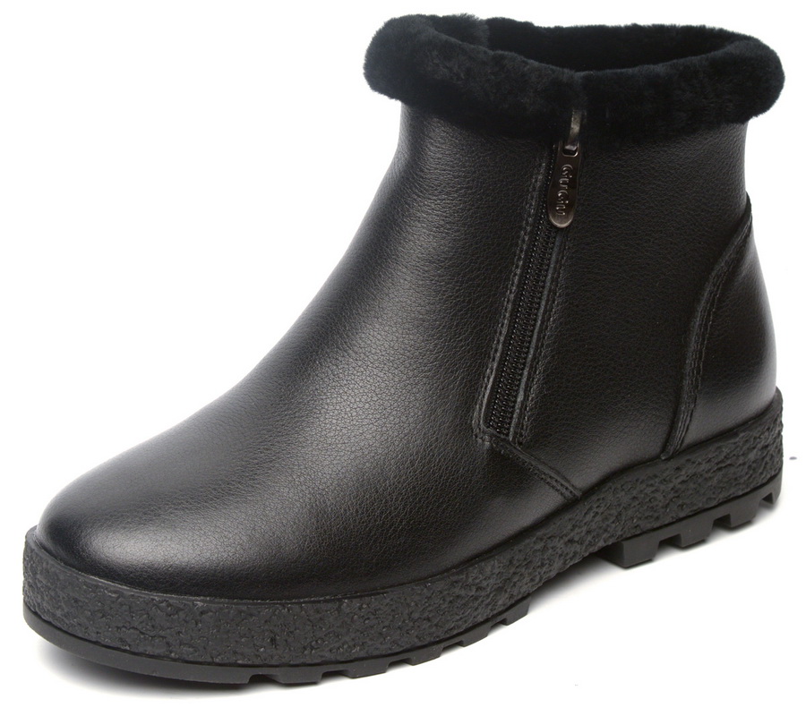 женские ботинки натуральная кожа натуральный мех gugu германия
