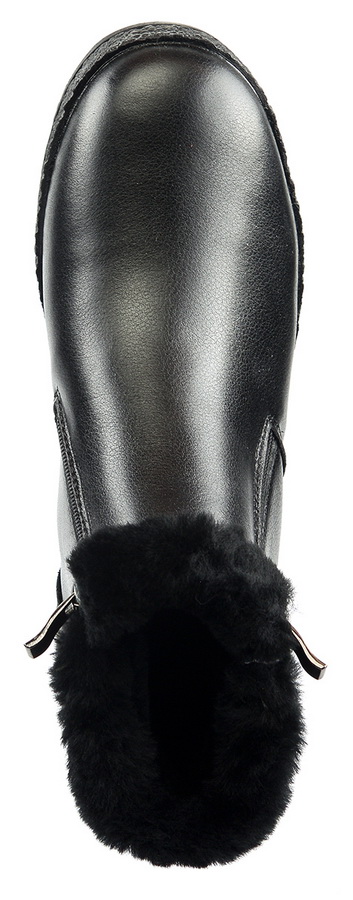 женские ботинки натуральная кожа натуральный мех gugu германия