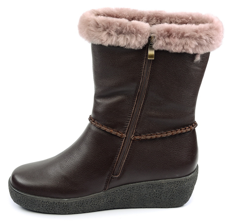 женские сапоги натуральная кожа натуральный мех gugu германия