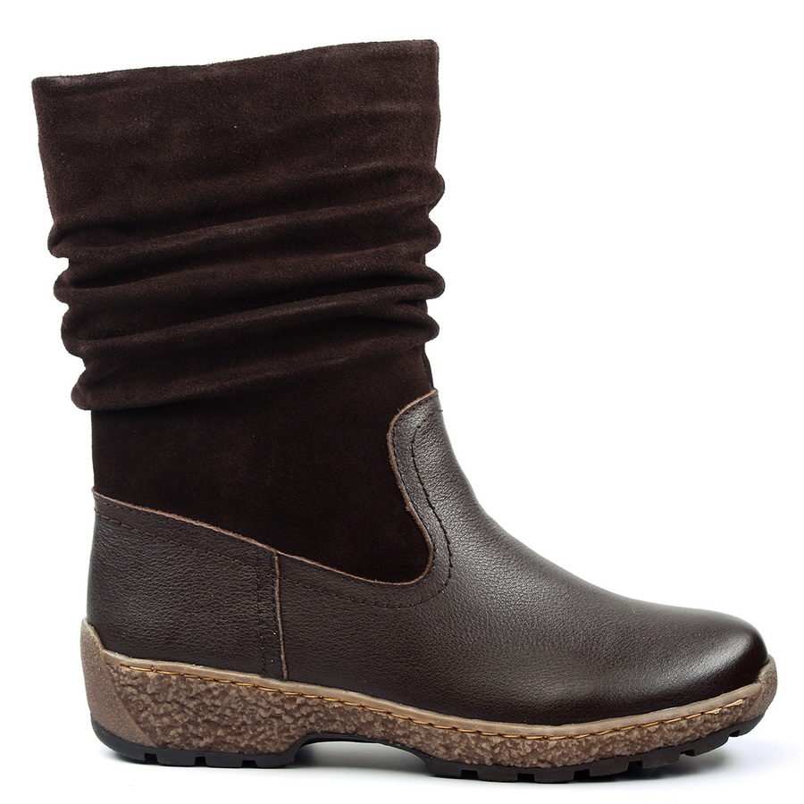 женские сапоги натуральная кожа и замша  натуральный мех gugu германия