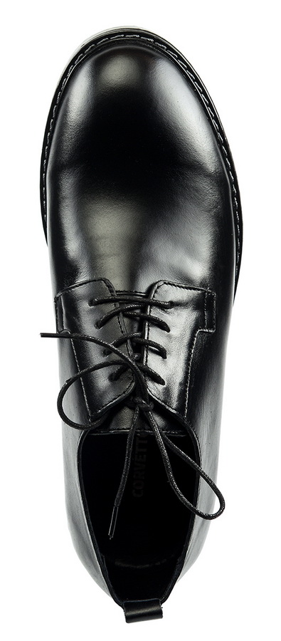 мужские полуботинки  натуральная кожа corvetto