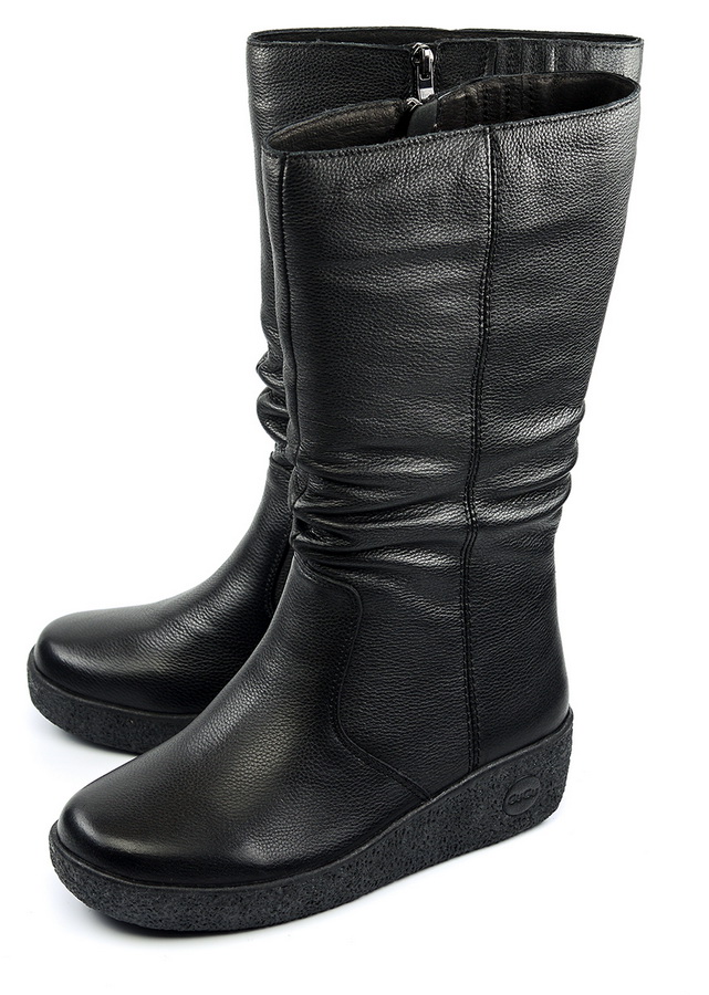 женские сапоги натуральная кожа натуральный мех gugu германия