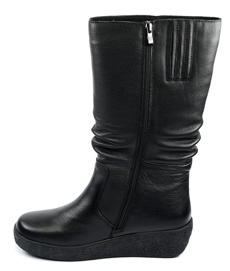 женские сапоги натуральная кожа натуральный мех gugu германия