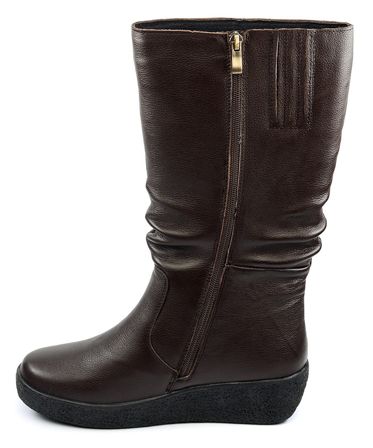 женские сапоги натуральная кожа натуральный мех gugu германия