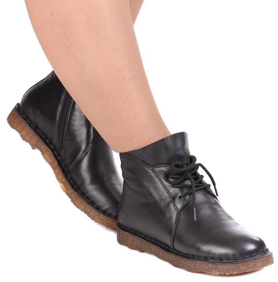 женские ботинки натуральная кожа евромех gugu германия